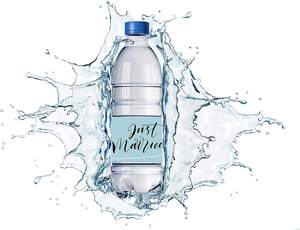 Rouleau d'étiquettes autocollantes imperméables en gros, papier personnalisé avec logo, design pour bouteilles d'eau, boissons, café, décoration - <span class=keywords><strong>Matériel</strong></span> en cuivre - Product Image 4