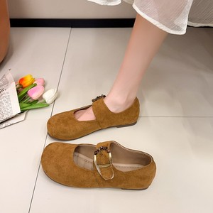 Chaussures Mary Jane pour femmes à semelle épaisse avec fermeture Velcro, style Bo <span class=keywords><strong>Ken</strong></span>, à semelle simple, type mocassins - Product Image 2