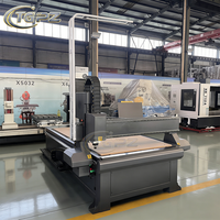 Machine de gravure CNC 3 axes à deux broches pour le bois avec moteur à roulement et boîte de vitesses