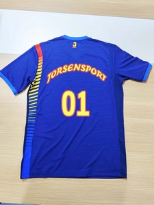 Camiseta de Fútbol <span class=keywords><strong>para</strong></span> Hombre Jorsen, 100% Poliéster, Teñida en Prenda, Sublimada, con Nombre y Números de Equipo Personalizados - Product Image 5