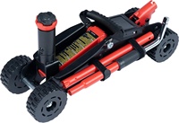Gato elevador todoterreno de 2T con rueda grande para camiones, SUVs, ATVs y vehículos todoterreno