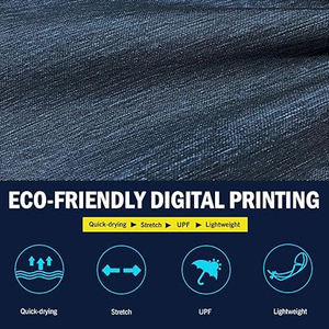 Pantalones Cortos de Golf Personalizados para Hombre, Cierre de Cremallera, Estilo Casual, 7 Pulgadas, Secado Rápido, Elásticos en 4 Direcciones, Absorben el Sudor - Product Image 3