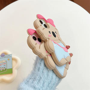 Vente en gros belle arc Koala Mobile couverture arrière Silicone dessin animé téléphone étui pour Apple iPhone 15 14 13 12 pro <span class=keywords><strong>max</strong></span> 11 - Product Image 4