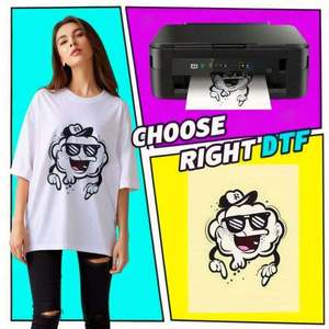 Diseños de Transferencia DTF Listos para Prensar, Película de Plástico Transparente PET, Película DTF en Rollo - Product Image 2