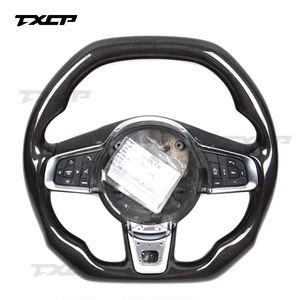 Volante de fibra de carbono para <span class=keywords><strong>Jaguar</strong></span> XE XEL XFL <span class=keywords><strong>XJ</strong></span>, Ftype, XF, XF, XE, XEL, XFL, <span class=keywords><strong>XJ</strong></span>, XF, Ftype, 2, 1, 2, 2, 2, 2, 2 - Product Image 1