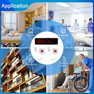 Infirmière sur appel bouton d'appel d'urgence sans fil utilisé hôpital médical SOS alarme d'urgence - Product Image 6