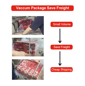 Emballage sous vide Super Soft Warm 2 Ply Réversible Korean Mink Fleece Brown Thermal King Size Bed Blanket Heavy Raschel Bed Blankets - Product Image 4