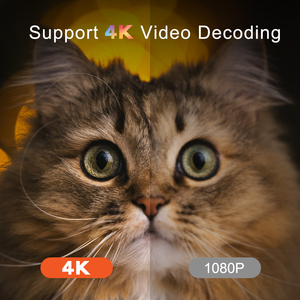 กล่องทีวี Android OEM เครื่องเล่นมีเดีย Quad Core Amlogic S905Y4 4K Android 11 ช่องใส่ซิม 4G WiFi แบบดูอัลแบนด์ H265 HDR - Product Image 4