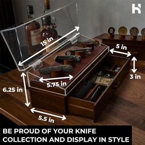 Estuche <span class=keywords><strong>de</strong></span> Exhibición para 10 <span class=keywords><strong>Navajas</strong></span>, The Knife Deck Pro Premium - Product Image 3