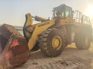 Cargadora de ruedas Komatsu usada de 12 toneladas, modelo 600, cargadora frontal de potencia de servicio pesado, de cabeza de carga, para uso en serie, - Product Image 3