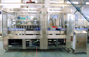 OK Machine 15000cph Machine de remplissage automatique de canettes pour boissons gazeuses - Product Image 5
