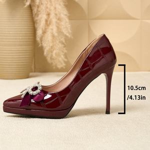 Sandales à talons hauts pour femmes tendance avec des lanières multicolores, confortables pour les femmes - Product Image 6