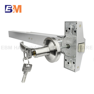 Khẩn cấp Nhôm cháy cửa đẩy thanh hoảng loạn thoát thiết bị lá duy nhất khách sạn khóa cửa cảm ứng thanh hoảng loạn thiết bị - Product Image 2