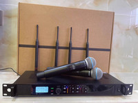 Système de Microphone Sans Fil Professionnel UHF ULXD4D à Vraie Diversité 635-667 MHz