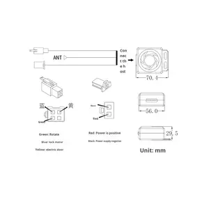 Dispositif antivol intelligent à induction pour véhicule électrique, nouvelle norme nationale, télécommande, démarrage à une touche, fourniture d'usine, vibration - Product Image 4