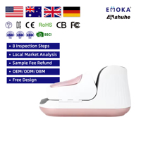 Chaussures de massage des pieds rechargeables EMOKA avec contrôle de la minuterie, vibration, chaleur et technologie de pression d'air, utilisables en marchant - Garantie 1 an