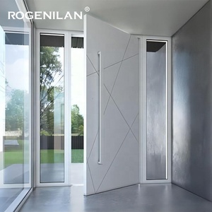 Nuevo Diseño Personalizado <span class=keywords><strong>de</strong></span> <span class=keywords><strong>Puertas</strong></span> <span class=keywords><strong>de</strong></span> Entrada <span class=keywords><strong>Principal</strong></span> <span class=keywords><strong>de</strong></span> <span class=keywords><strong>Aluminio</strong></span>, Puerta Pivotante <span class=keywords><strong>de</strong></span> Seguridad Antirrobo para Exterior <span class=keywords><strong>de</strong></span> Casa - Product Image 4