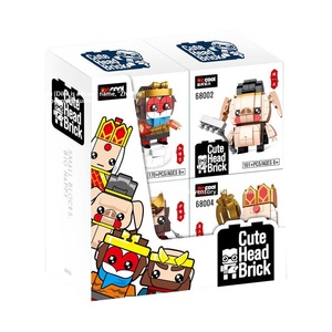 ดิคู 68001-13 <span class=keywords><strong>สาม</strong></span><span class=keywords><strong>ก๊ก</strong></span> เดินทางสู่ตะวันตก ฟางจื่อ ตัวต่อขนาดเล็ก รุ่น Q ตัวละครอัจฉริยะ ประกอบสำเร็จสำหรับเด็ก - Product Image 5