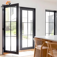 Porte-fenêtre insonorisée de haute qualité GS Villas, porte en aluminium sur mesure