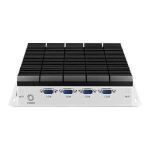 コアI5ファンレスミニ<span class=keywords><strong>PC</strong></span>組み込み工業用コンピュータデュアルLAN & RS232 <span class=keywords><strong>Com</strong></span>ポートIntel Nuc WIN 10 HD 8ミニ<span class=keywords><strong>PC</strong></span>新品 - Product Image 1