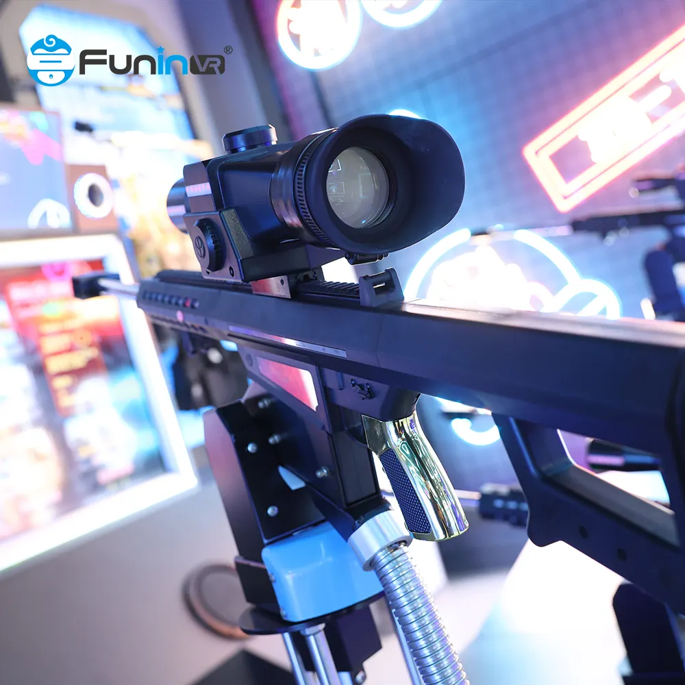 Монетные многопользовательские игры виртуальной реальности 5D кинотеатр аркадная игра стрельба инвестиции мультипользователь Ar Gun стрельба