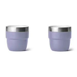 Yeniden kullanılabilir 4oz 8oz küçük kapasiteli paslanmaz çelik kahve su bardağı çift duvar seramik bardak