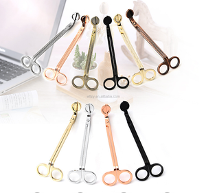 Wholesale <strong>Candle</strong> <strong>Wick</strong> <strong>Trimmers</strong> Brass Luxury Stainless Steel <strong>Wick</strong> <strong>Trimmer</strong>/<strong>wicks</strong> Cutter - Product Image 1
