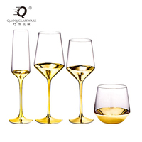 Verres à eau transparents de Style américain, flûtes de Champagne pour Bar, verre à vin, gobelet