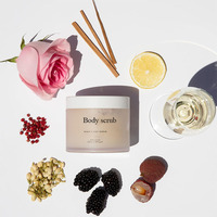 Groothandel Biologische Whitening Body Scrub Zout Koffiescrub Exfoliërende Scrubcrème voor Gezicht en Lichaam