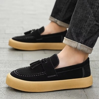 Mocassins décontractés pour hommes, à enfiler, respirants, légers, confortables pour la conduite et la marche