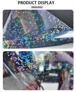 Papier <span class=keywords><strong>de</strong></span> laminage transparent holographique en gros, <span class=keywords><strong>film</strong></span> irisé, <span class=keywords><strong>film</strong></span> <span class=keywords><strong>de</strong></span> laminage auto-adhésif et rouleau dans tous les motifs - Product Image 3