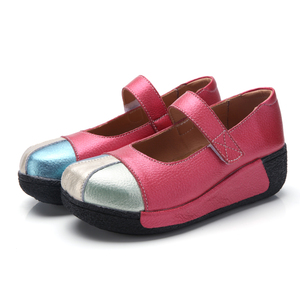 Nouvelle haute qualité bohème glisser chaussures compensées semelle épaisse femmes Mary Jane chaussure sans lacet hauteur augmenter décontracté dame Sneaker <span class=keywords><strong>pas</strong></span> <span class=keywords><strong>cher</strong></span> - Product Image 2