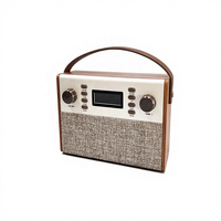 Récepteur radio FSD-1986(DAB) avec fonction horloge, boîtier en bois MDF - Prototype/Acceptation d'échantillons