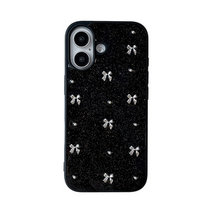Funda Protectora para Teléfono con Diseño de Flores, Purpurina, Corazón, Lazo, Estrella y Dibujos Animados, de TPU, Resistente a Golpes, para iPhone 17 Pro Max, Nueva Funda Personalizada para <span class=keywords><strong>Mujer</strong></span>, Resistente a Golpes, para iPhone 16 15 - Product Image 6
