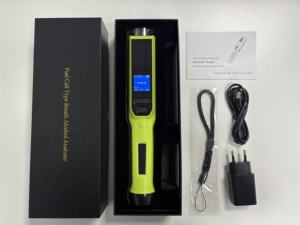 Tragbarer Alcotest-Alkohol tester für Brennstoffzellen mit neuem <span class=keywords><strong>Design</strong></span> und digitalem Alkohol tester mit großem Speicher - Product Image 6