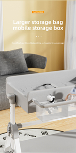 Multi-functional Portable <b>Foldable</b> Baby Changing Table for Newborn <b>Bath</b> Massage Touch and Nursing Care - Product Image 3