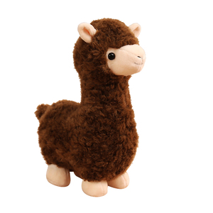 Adorables Peluches de Alpaca con Suave Pelaje Rizado en Varios Colores, Perfectos para Abrazar y como Regalos Encantadores para Todas las Edades - Product Image 1