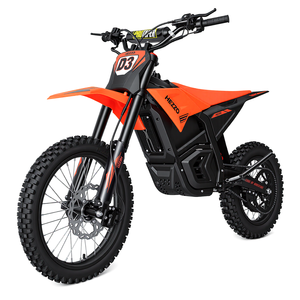 Motocicleta Eléctrica HEZZO D3pro Middrive, 60V 30AH, Neumáticos de 17/14 Pulgadas, para Adultos, Disponible en Almacenes de EE. UU. y Europa - Product Image 1