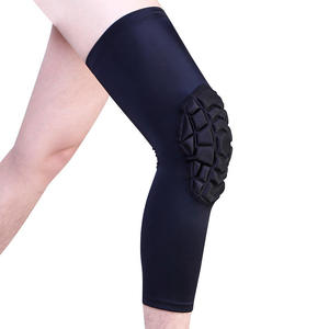 Nouvelle arrivée : genouillère Lynon antidérapante en nid d'abeille, genouillère de compression avec rembourrage EVA pour le basketball - Product Image 3