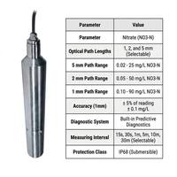 Sonda digital UV sin reactivos NT3100 con limpiador automático para monitoreo de aguas residuales y de superficie