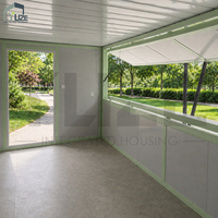Kiosque pliable en forme de Z, stand de vente de snacks portable, conteneur modulaire, boutique de vente rapide, stand de café, stand de vente de jus