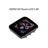 Carte de développement Esp32-S3 avec écran tactile LCD de 1,69 pouce, gyroscope, RTC, buzzer, WiFi et Bluetooth pour kits