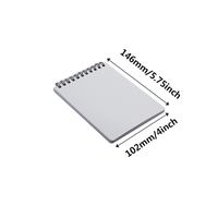 Großhandel A4 A5 Sublimations-Spiral-Adressbuch Gebundene Zielplaner-Agenda PVC-Einband Handgefertigtes Individuelles Blanko-Notizbuch für die Schule