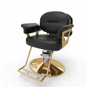 Chaises de salon de coiffure haut de gamme et tendance, spécialisées pour les salons de mode, les barbiers, les chaises de coupe de cheveux et les chaises de permanente/décoloration - Product Image 2