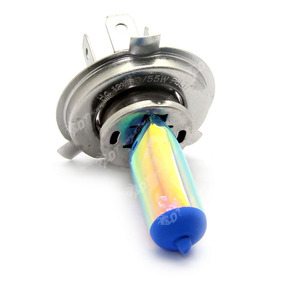 ADT H4 12V 55W ไฟหน้าซีนอนสีขาว 8500K หลอดไฟสีสว่างพลังสูงพิเศษ หลอดไฟฮาโลเจนพลาสม่า - Product Image 3