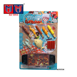 Faire semblant de jouer fonctionnel poêle en plastique ensembles de jeu Barbecue Pot barbecue cuire riz <span class=keywords><strong>Pizza</strong></span> <span class=keywords><strong>docteur</strong></span> enfants nourriture jouets cuisine conseil jouet ensemble - Product Image 2