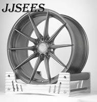 JJSEES Jantes en alliage RID Flow Forming 19/20/21 pouces 5x112/114.3PCD pour Audi BMW Mercedes Honda Toyota Mazda I Kia