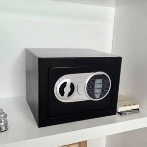 Coffre-fort numérique miniature à empreintes digitales pour la maison, l'hôtel, le bureau, petit coffre-fort électronique pour argent - Product Image 4