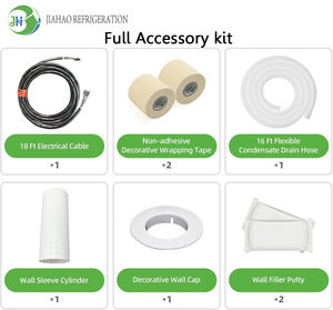 Kit de Instalação JH Manufacture para Ar Condicionado com Linha de Tubos de Cobre e Alumínio-cobre Isolada de 16 Pés para Split <span class=keywords><strong>AC</strong></span> - Product Image 5