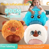 331 Poupée gonflable en peluche de dessin animé, coussin anti-stress, machine à flipper surprise magique